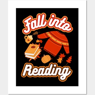 Fall Into Reading Posters and Art